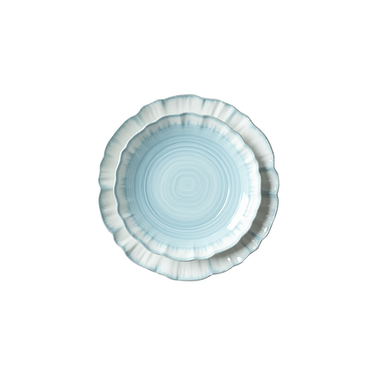 Ware Lotus Oval Plate